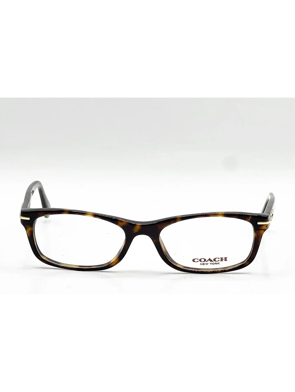 Coach HC 6054 5001 Dark Tortoise Full Rim Authentic Eyeglass Frames 50-16-135